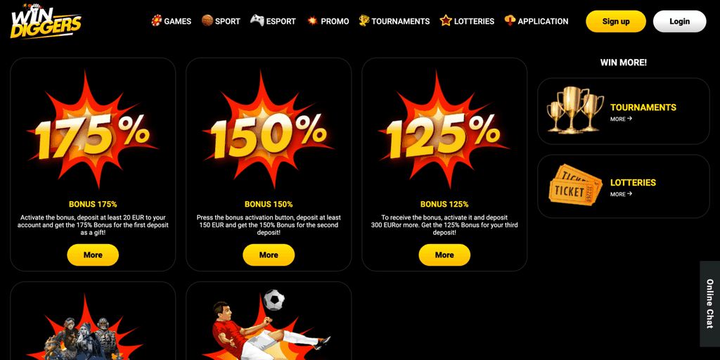 Win Diggers Online Casino Mobile Video Gaming Win Diggers Online Casino Mobile Video Gaming